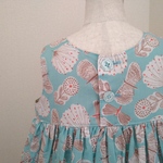 size130*ギャザーたっぷりワンピース