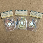 ひこうあざらしオーロラタグキーホルダー