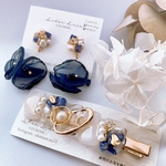 (SALE)◎ 耳飾りandヘアクリップ set