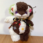 姫様専用ページ あんみつちゃん クリームあんみつ ぬいぐるみ テディベア 和風