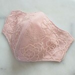 59.お肌馴染みのよい上品刺繍レースのマスク