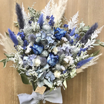 ドライフラワーのスワッグ ver.116〜*summer blue*〜