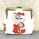 がま口ポーチ　コヤンイサムチョン　ルミちゃん