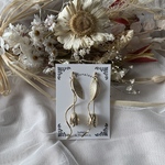 SALE【ﾋﾟｱｽ/ｲﾔﾘﾝｸﾞ】チューリップ🌷（ゴールド）