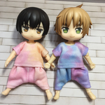 即購入OK☆ねんどろいどどーる 専用服☆Tシャツとサルエルパンツ  ペアセット