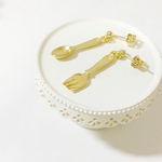 スプーンとフォーク  spoon&fork ピアス&イヤリング プチサイズ