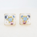 [再販不可] フラワーピアス