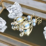 サマースプラッシュ＊巻き玉ピアス・イヤリング