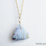 14kgf ボルダーオパール(6.29ct) ネックレス