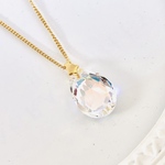 Swarovski 虹のしずく星のペンダント