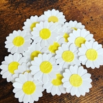クラフトパンチで作る マーガレット風お花のアルバムクラフト【100枚セット】｜画用紙｜入園卒園・結婚式に