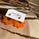 Perl flower   orangeclear
