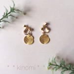 《再×22♡》gold moon イヤリング＊＊
