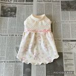 ティンカーリボンのワンピ☆　犬服