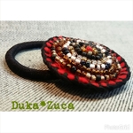 【送料無料】ヘアゴム*ビーズ*刺繍*ブレス