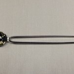 桜の玉かんざし(黒）「艶」