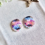 no.50 とろけるアートピアス/イヤリング