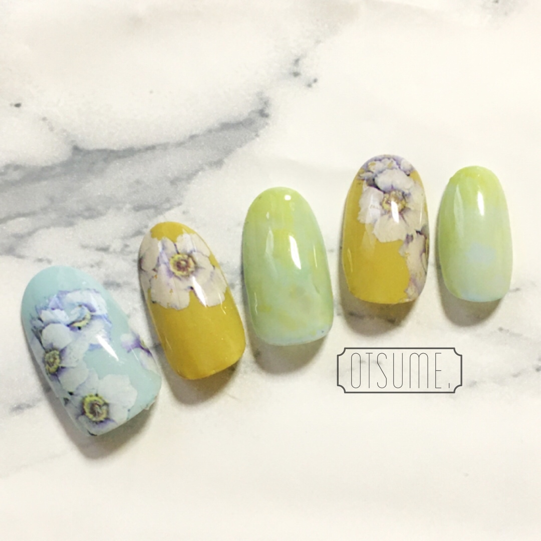 サイズオーダー制】ネイルチップ 金魚 夏ネイル - OTSUME'S