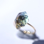 glass quartz (short) にじ リング