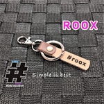 #ROOX 本革ハンドメイド ハッシュタグチャーム キーホルダー ルークス 日産