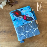 B6 手帳カバー ブックカバー ミナペルホネン triathlon