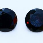 SALE＊ガ－ネット　ラウンド　ルース　17.8 ct 　2個