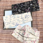 青　ピンク　黒　大人 マスク　ボタニカル　夏　北欧風　草花　ガーゼマスク　秋でも快適　大人のおしゃれマスク　ますく　ますく大人用　ﾌﾟﾘｰﾂﾏｽｸ 卒業式　夏プチギフト　おとな　
