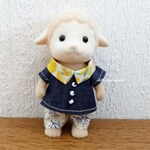 SALE 送料無料 シルバニア 服 ❁⃘*.ﾟ大人サイズのシャツとパンツ❁⃘*.ﾟ