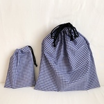 翌日発送可/チェック柄/入園入学グッズ2点セット/単品購入可