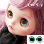 宝石のガラスアイチップ ♡ ブライス アイチップ ・ アイシードール アイチップ