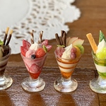 ＊palm miniature＊４種類のミニチュアパフェセット＊
