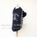 マリンな半袖トレーナー・ネイビーM