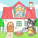 ペットのキャラ似顔絵