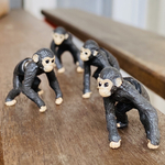 チンパンジーのマグネットピアス 単品 片耳用