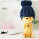 ami bear11号*ニット帽*チャーム