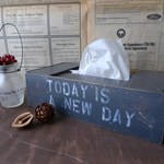 【再販】*JUNKティッシュボックス/新築祝い/プレゼントにも*