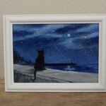 *お取り置き・オーダー作品購入ページ！！ 油絵原画3点　額縁付き