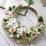 ジャスミンのフラワーリース