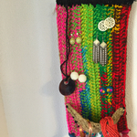 アジアン風✨タペストリー型アクセサリーケース✨