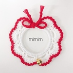 【再販】♡twins♡ red レース首輪☆＊* [l-052] 