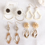 2way クリアひまわり セット《ピアス》