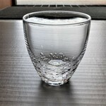 泡と金のかけらグラス大・ラッピング無料