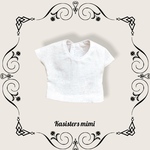 再販3【送料無料】無地Tシャツ　【ブライス】【リカちゃん】【ブライスアウトフィット】【リカちゃん服】