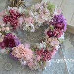 springハートwreath