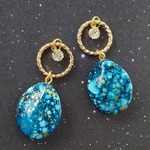 宇宙の小石ピアス/イヤリング