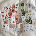 イラスト　フレークシール　つめあわせ