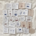 コーヒー　珈琲　ベージュ　フレークシールつめあわせ