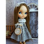 ノースリーブティアードロングワンピース　＊22cmdoll