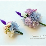 [コサージュ] 親子セット　- rose mountbatten -