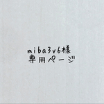 miba3v6様専用ページ